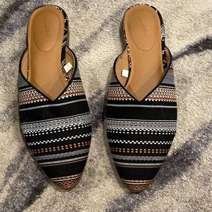 Stripped mules